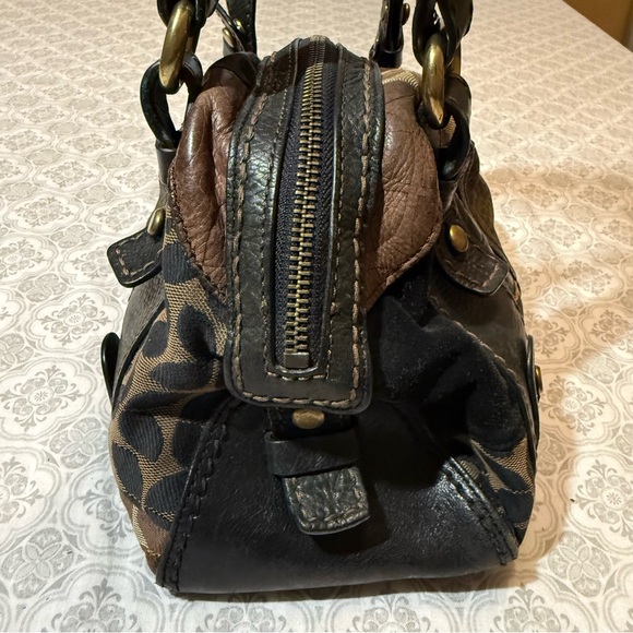 Fossil Vintage Patchwork Leather Satchel - Picture 10 of 15